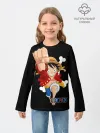 Детский лонгслив / удар One Piece