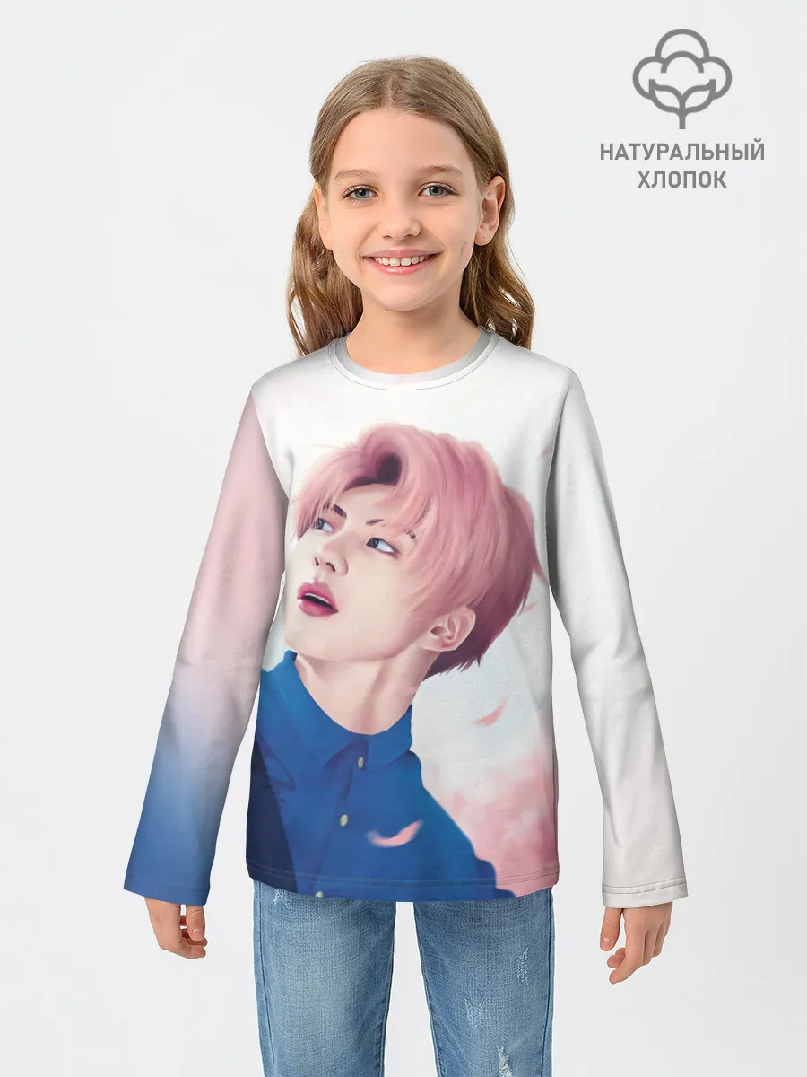 Детский лонгслив / Сакура