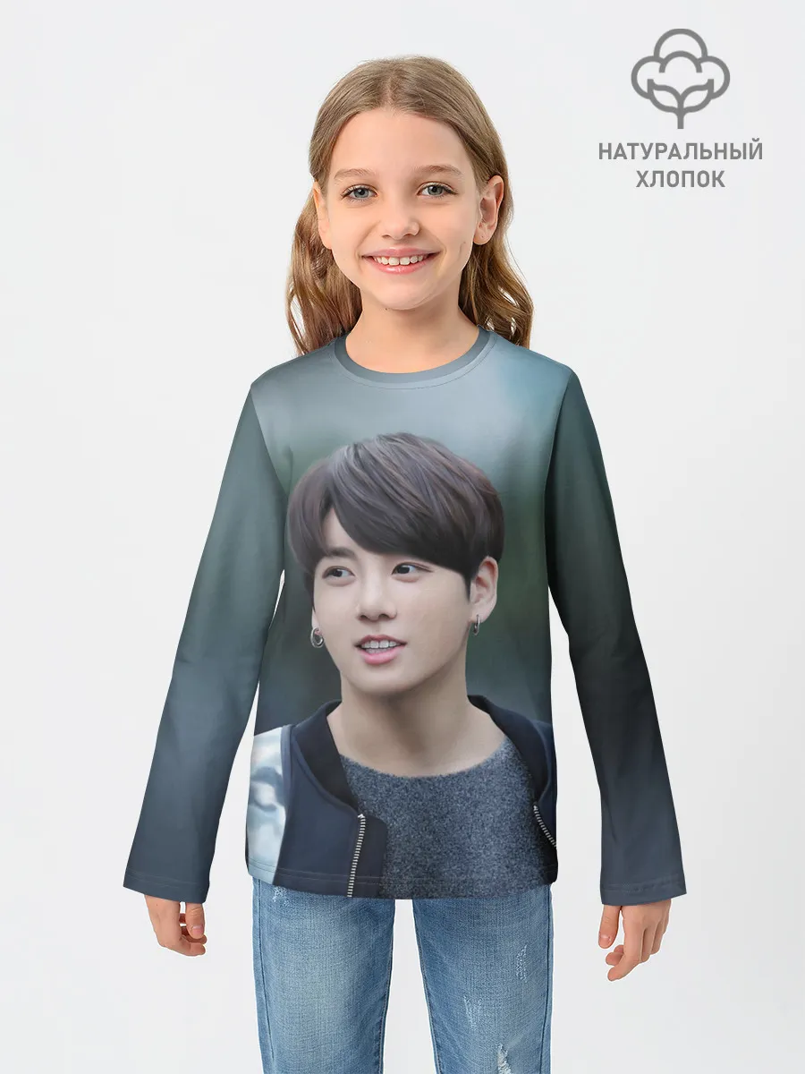 Детский лонгслив / Корейский Поп
