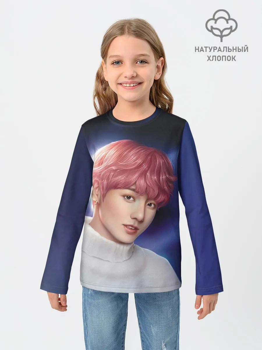 Детский лонгслив / Kiss