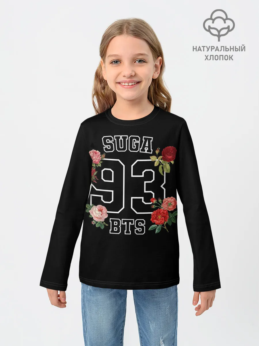 Детский лонгслив / SUGA 93 BTS