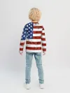 Детский лонгслив / США ФЛАГ