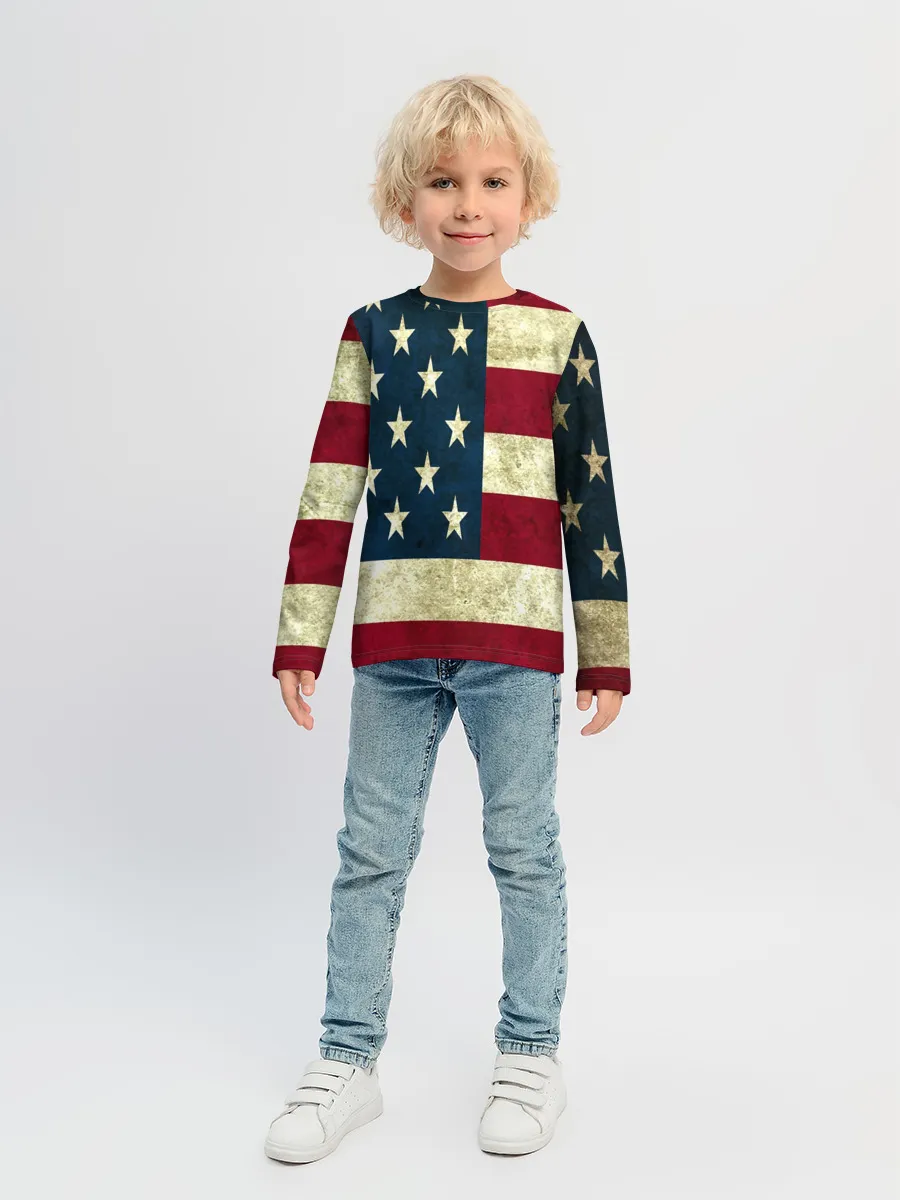 Детский лонгслив / usa collection 2019
