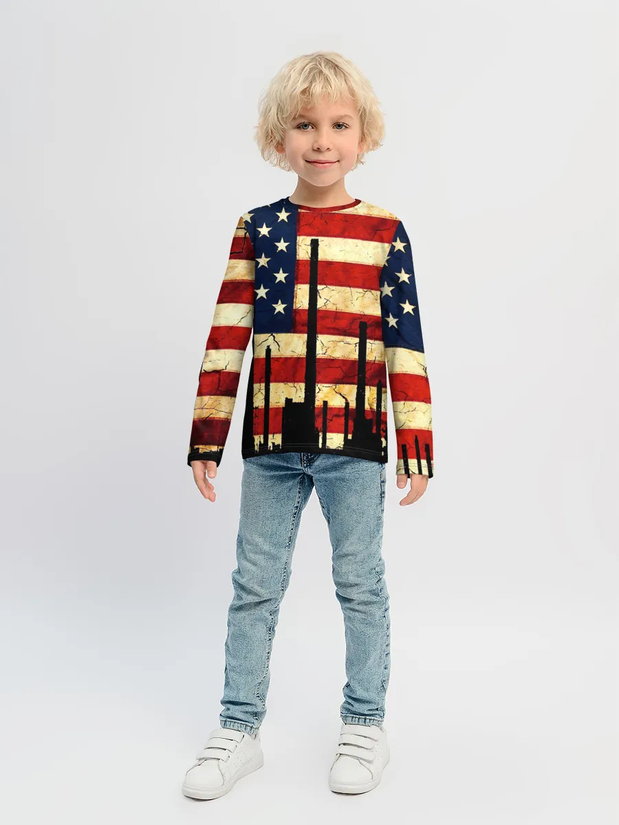 Детский лонгслив / USA URBAN