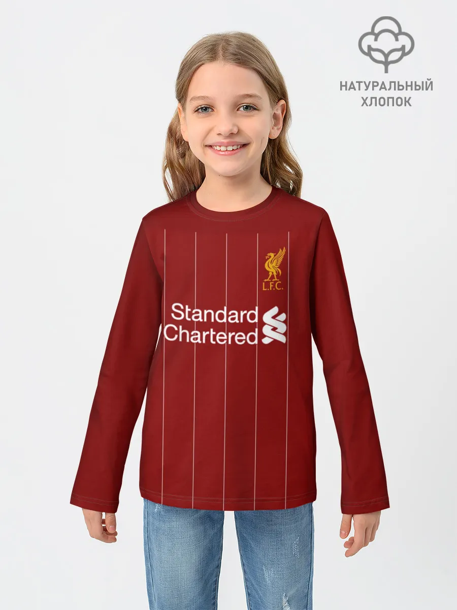 Детский лонгслив / Virgil van Dijk 19-20 форма