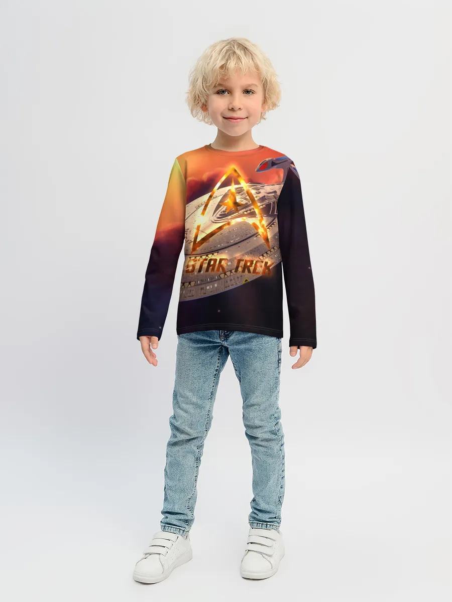Детский лонгслив / Звездный путь