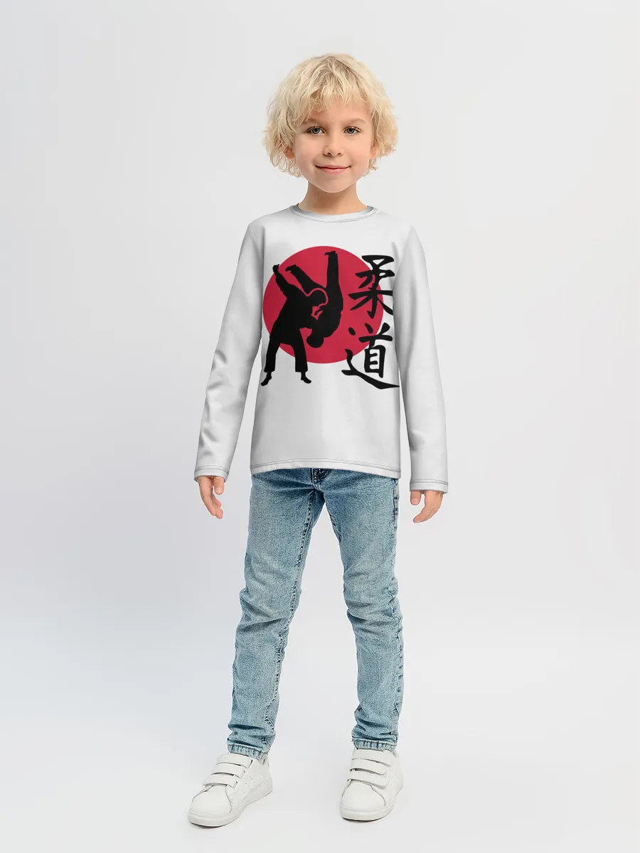 Детский лонгслив / Дзюдо