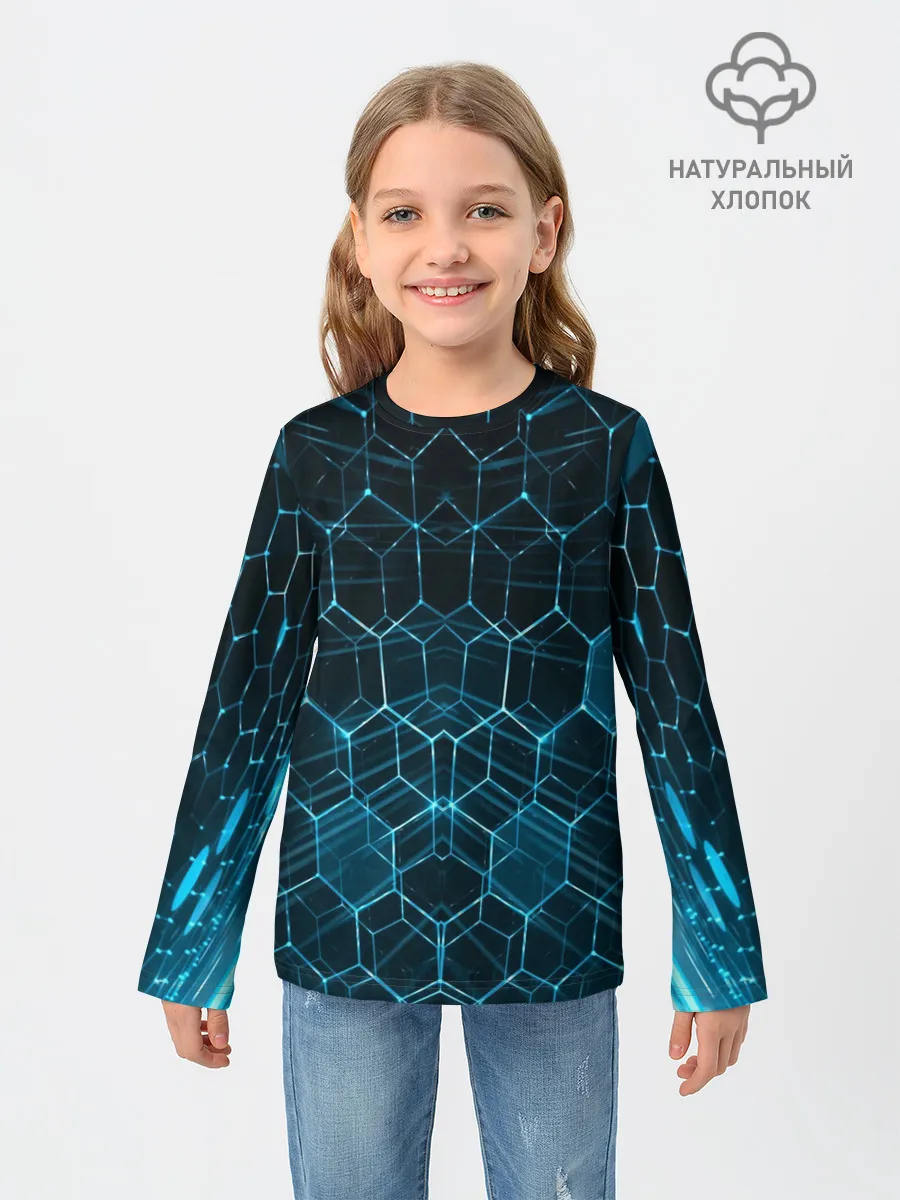 Детский лонгслив / НЕОНОВАЯ БРОНЯ