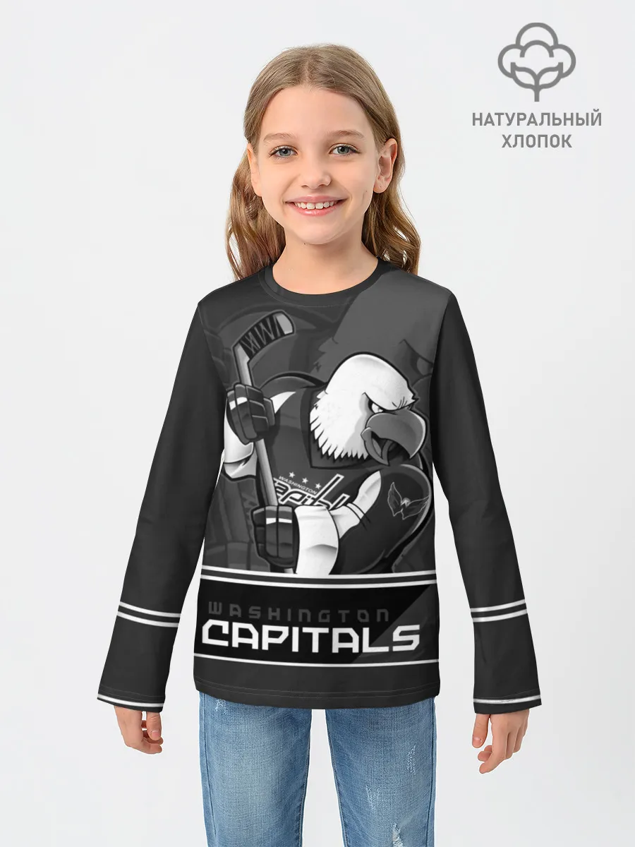 Детский лонгслив / Washington Capitals