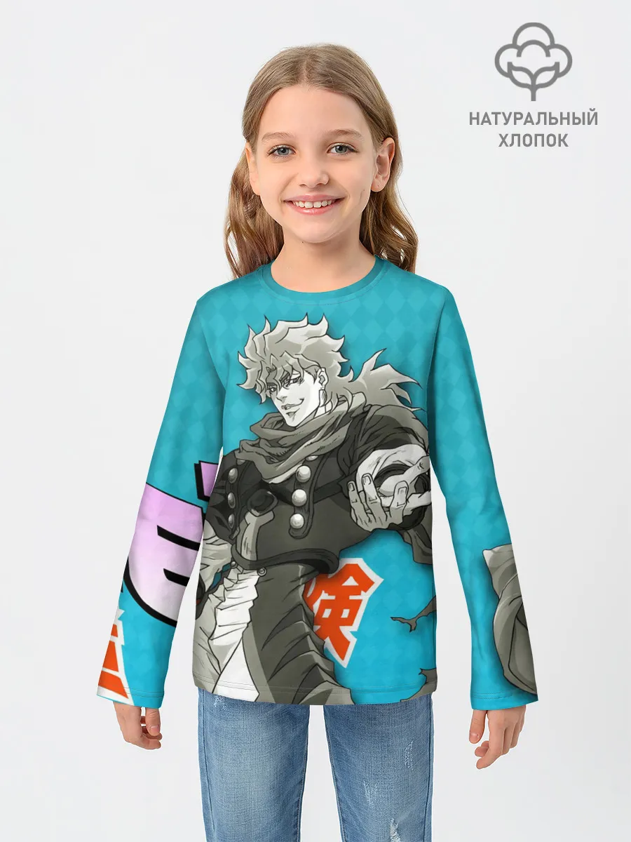 Детский лонгслив / Приключения ДжоДжо