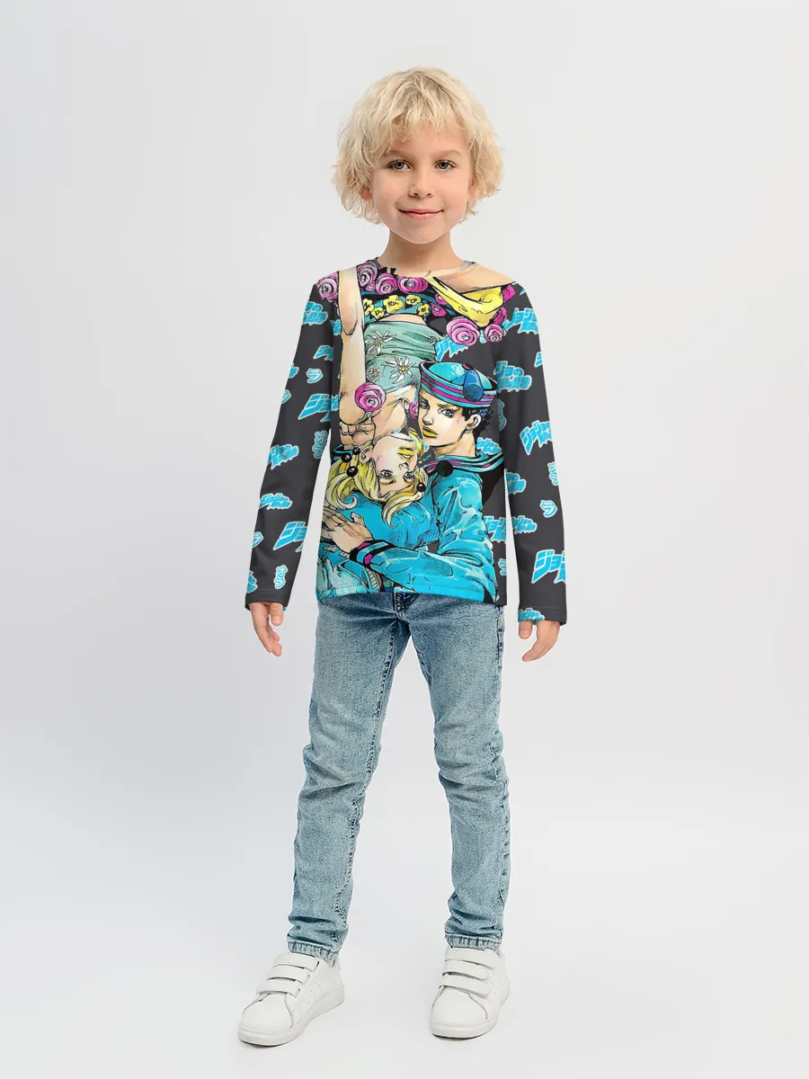 Детский лонгслив / JoJo Bizarre Adventure