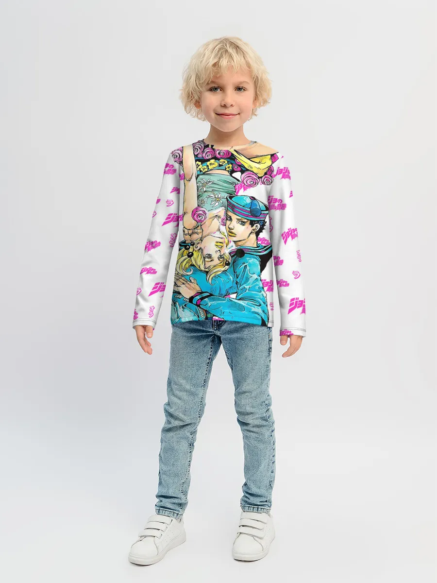 Детский лонгслив / JoJo Bizarre Adventure