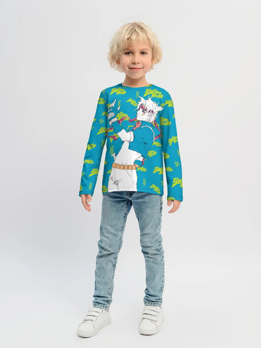Детский лонгслив / JoJo Bizarre Adventure
