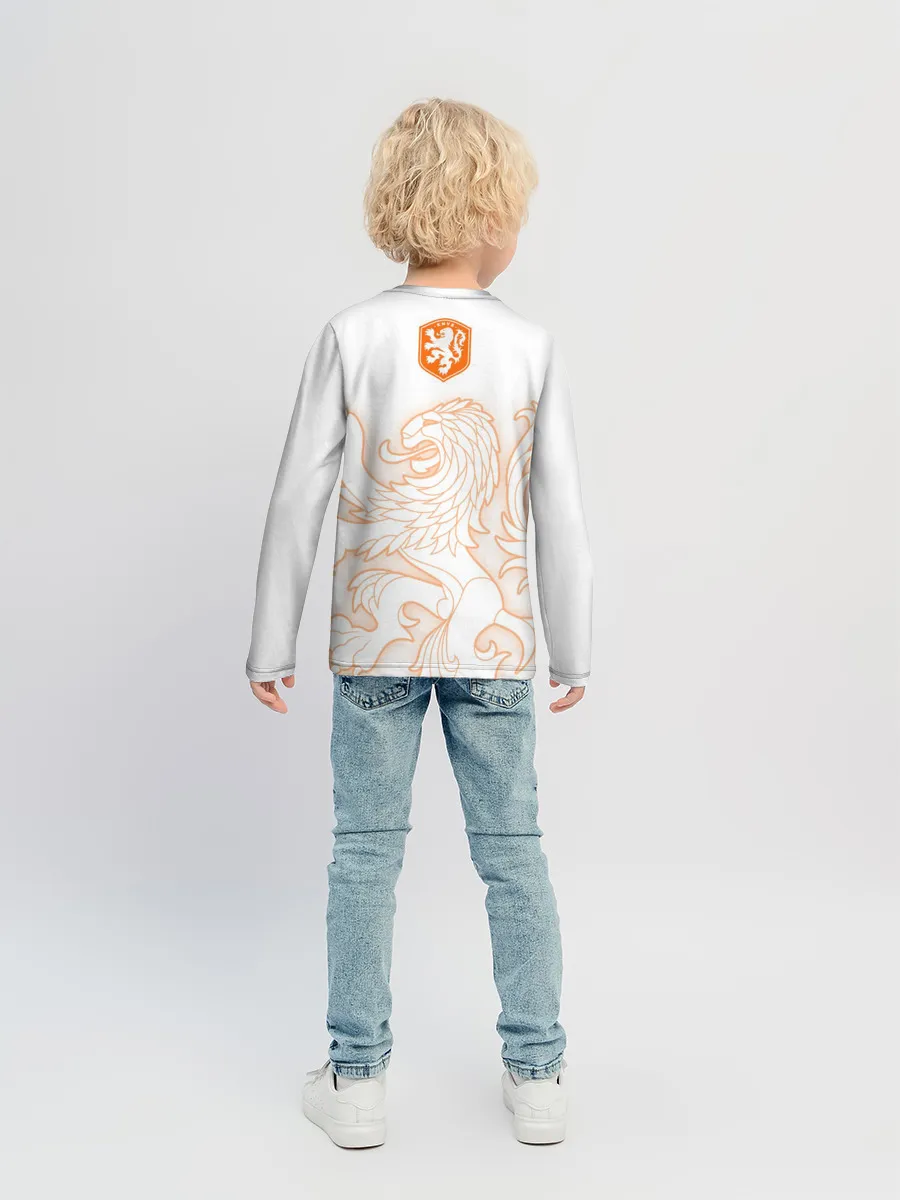 Детский лонгслив / Сборная Голландии