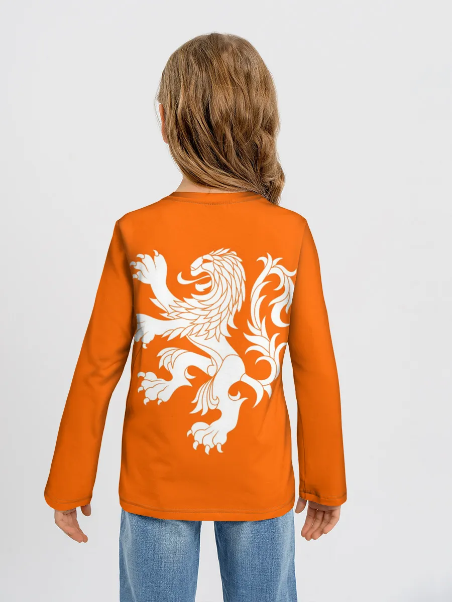 Детский лонгслив / Сборная Голландии