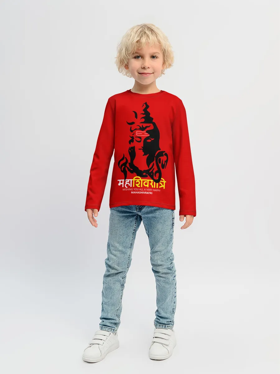 Детский лонгслив / Шива