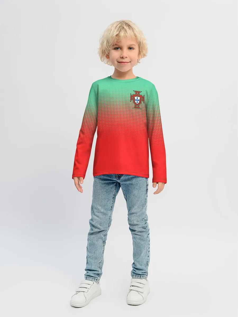 Детский лонгслив / Сборная Португалии