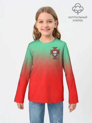 Детский лонгслив / Сборная Португалии