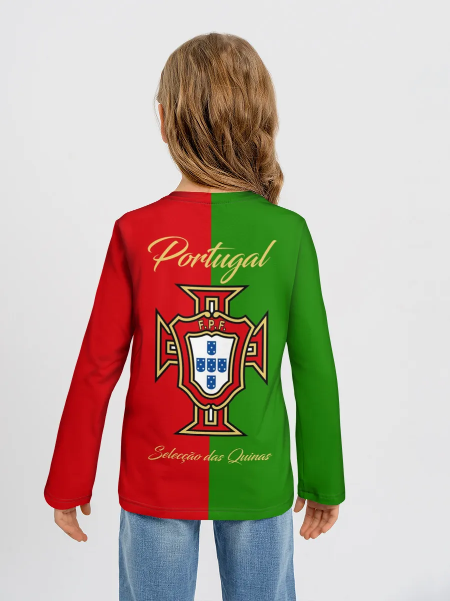 Детский лонгслив / Сборная Португалии