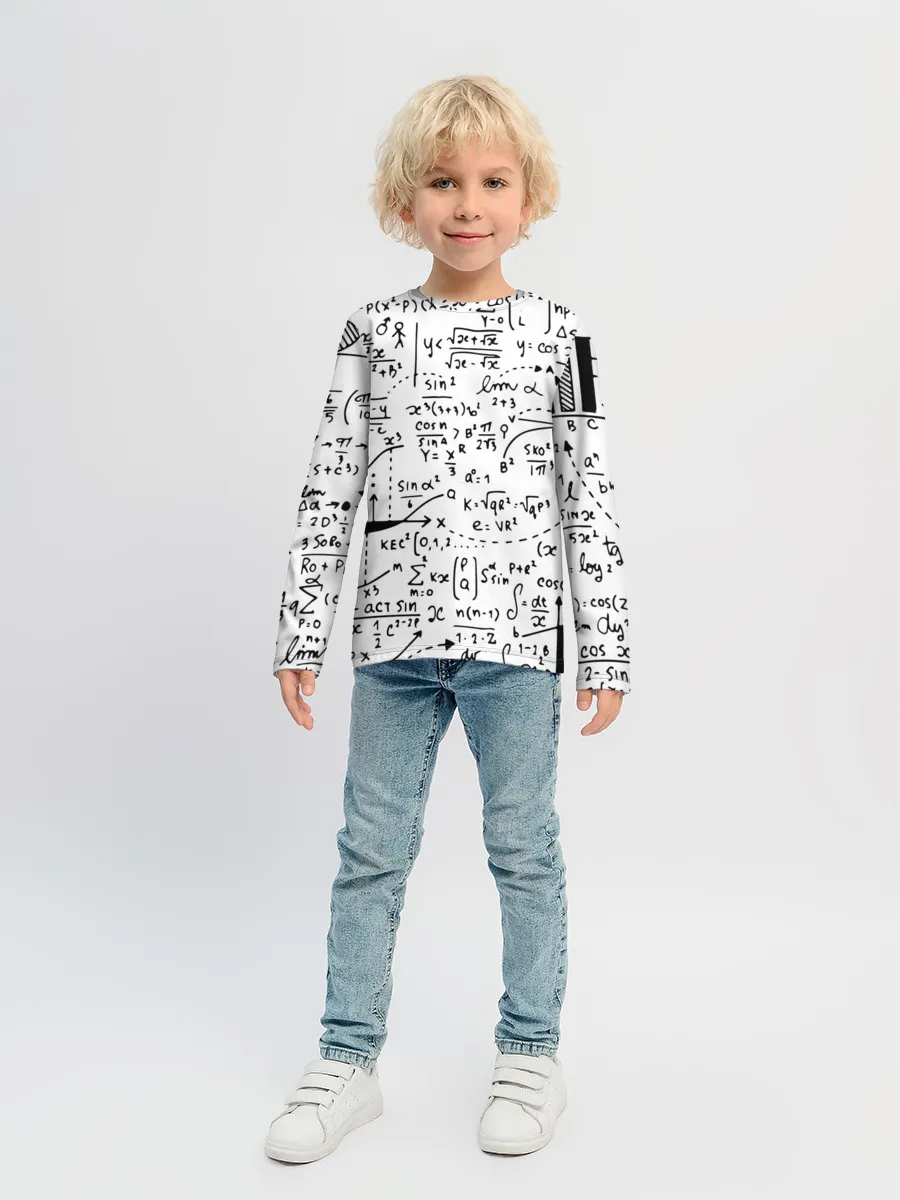 Детский лонгслив / Формулы