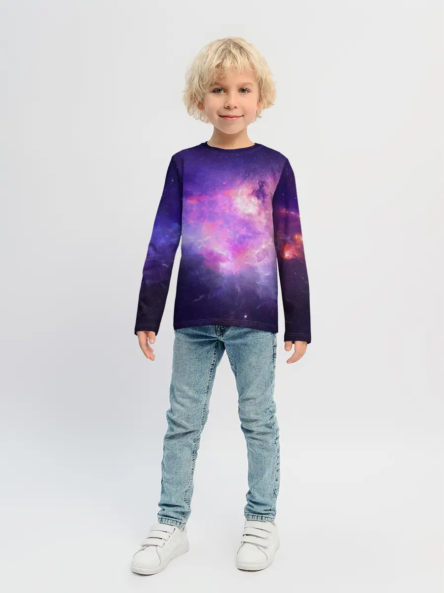 Детский лонгслив / Cosmos