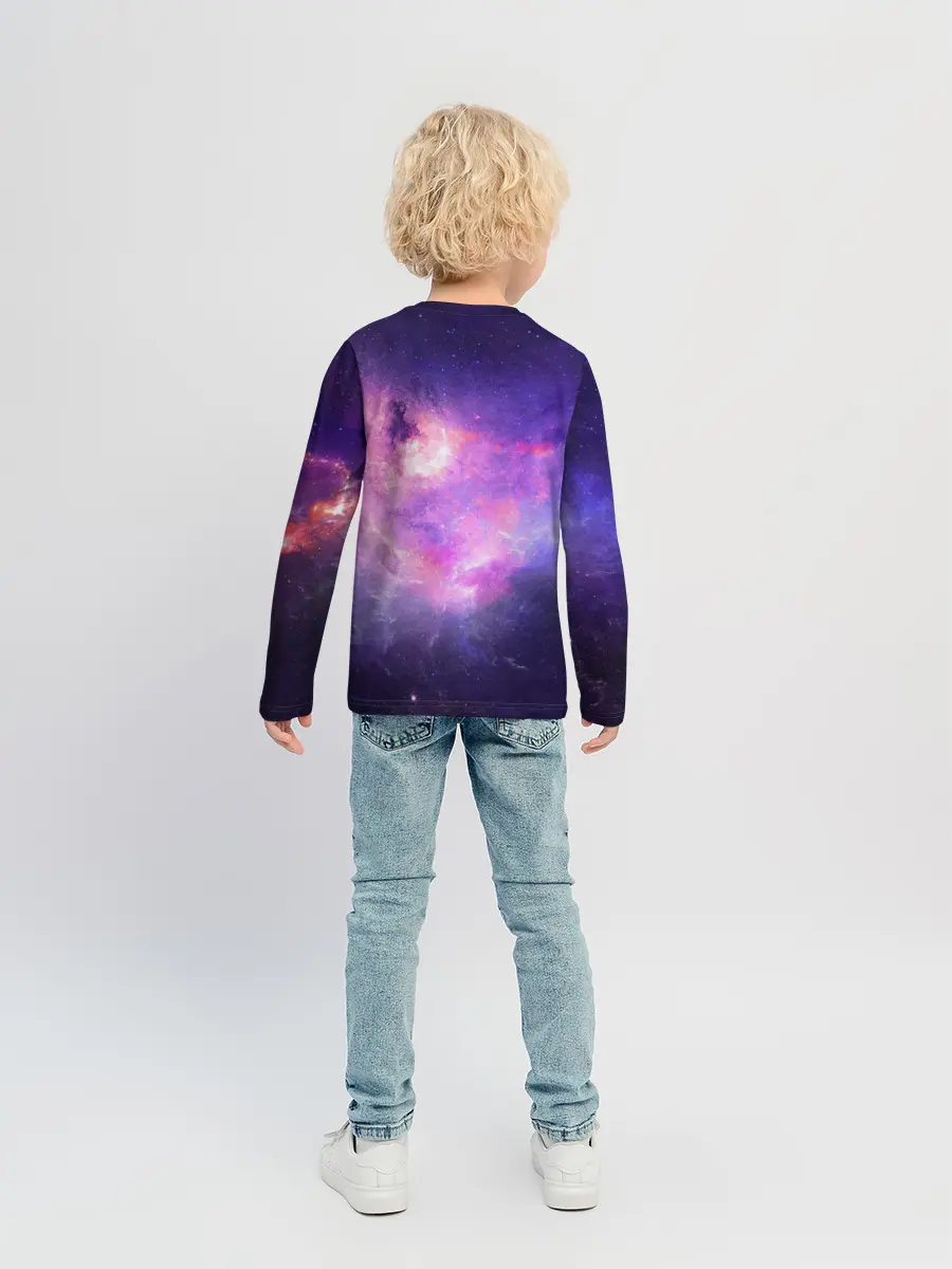 Детский лонгслив / Cosmos