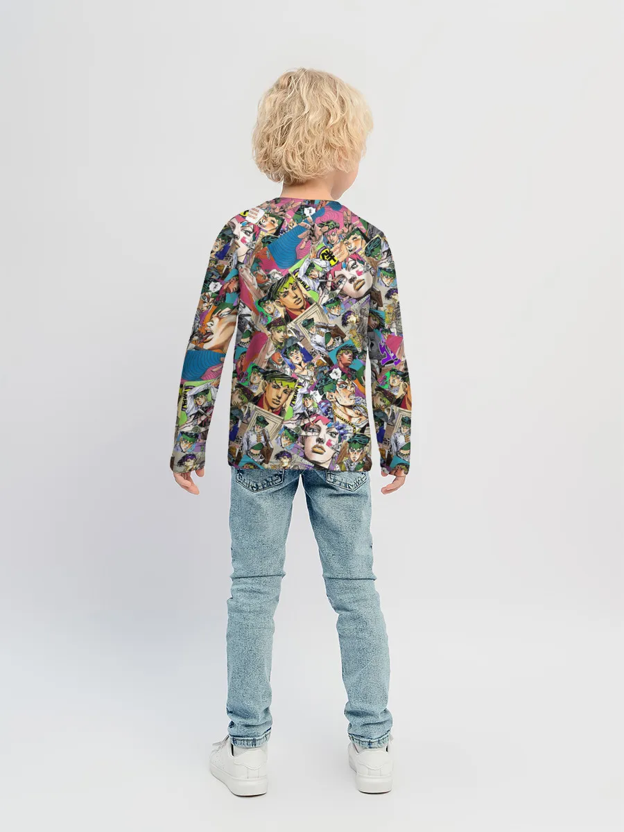 Детский лонгслив / JoJo Bizarre Adventure