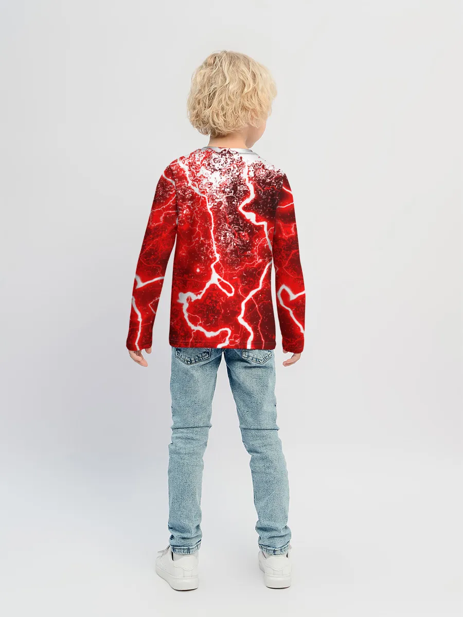 Детский лонгслив / БРЫЗГИ КРАСОК