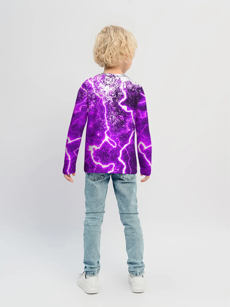 Детский лонгслив / НЕОНОВЫЙ STORM
