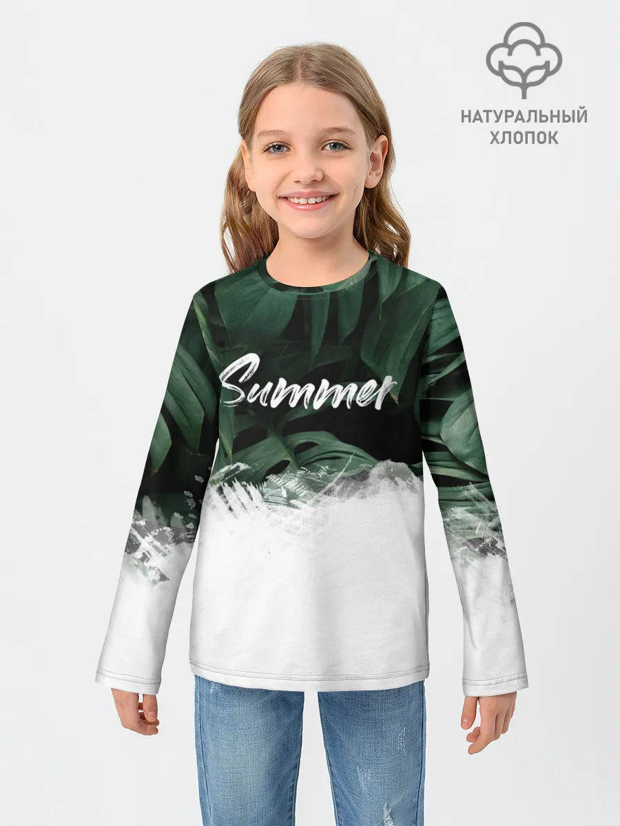 Детский лонгслив / Лето