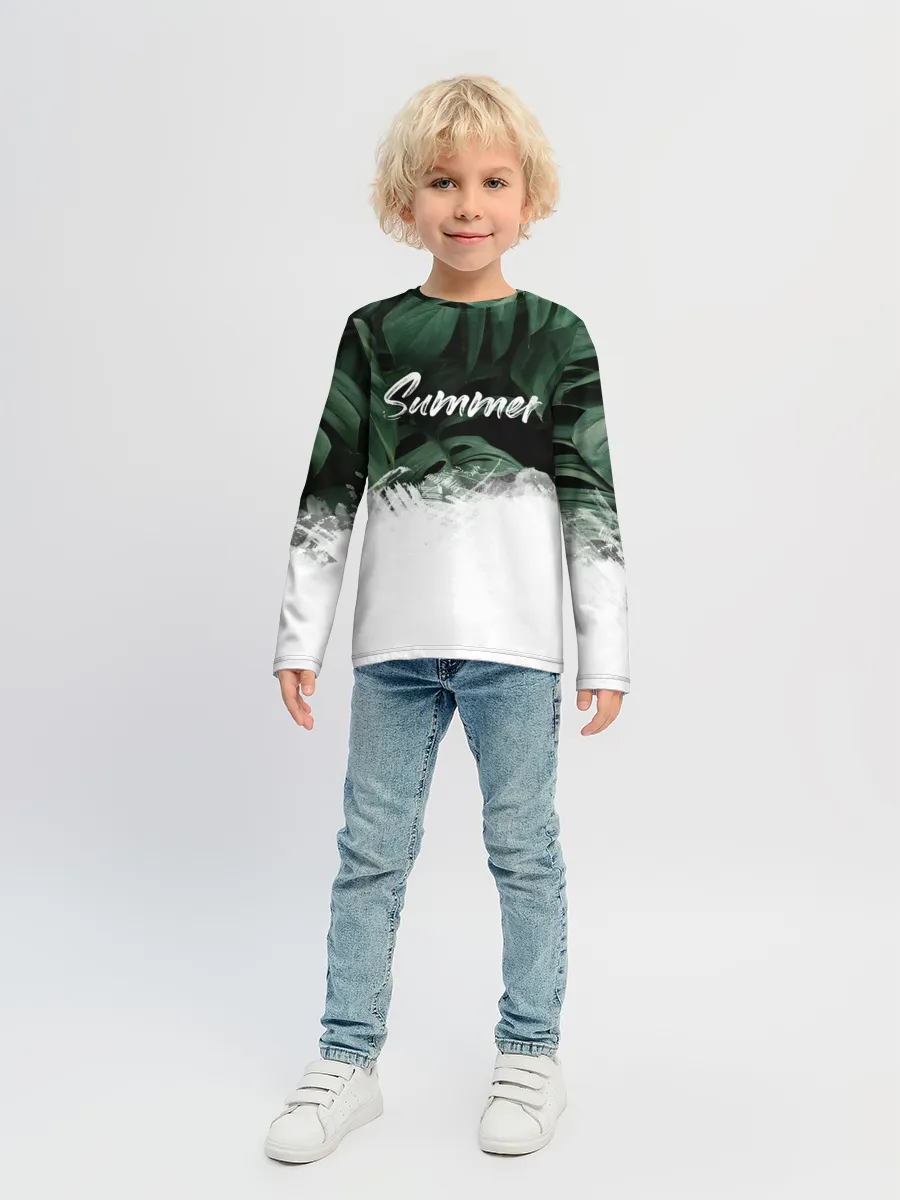 Детский лонгслив / Лето