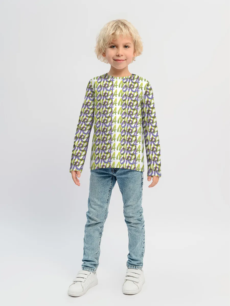 Детский лонгслив / JoJo Bizarre Adventure