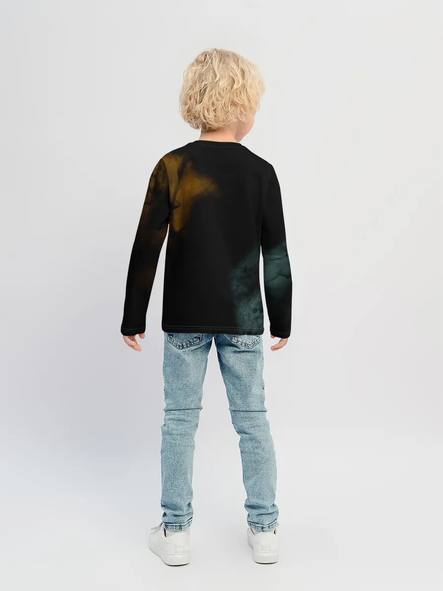 Детский лонгслив / Сайтама в полный рост