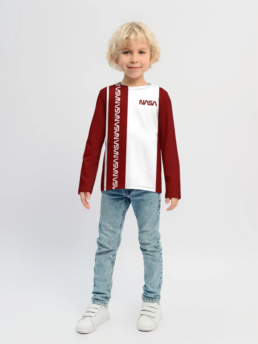 Детский лонгслив / NASA