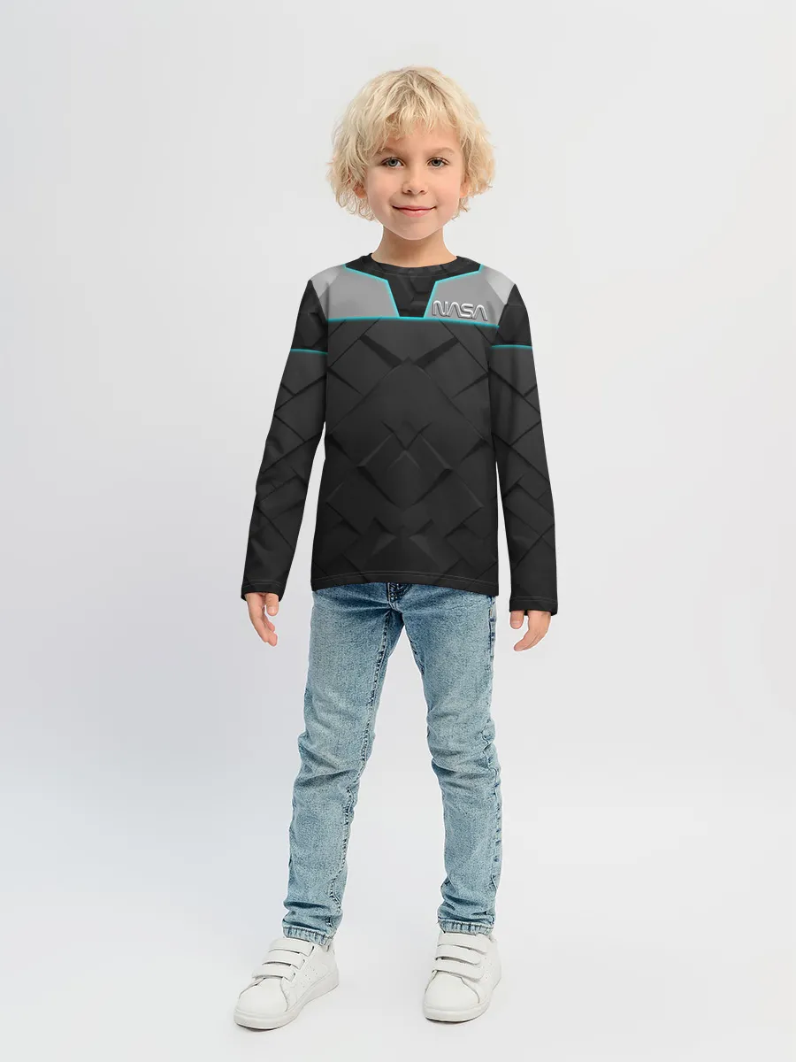 Детский лонгслив / NASA