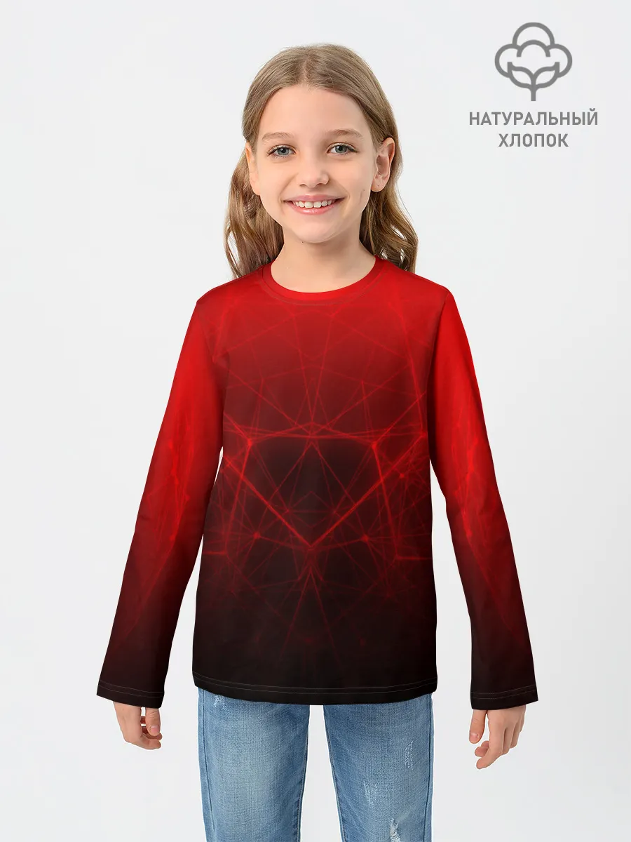 Детский лонгслив / ГОЛОГРАФИЧЕСКАЯ ЗАЩИТА