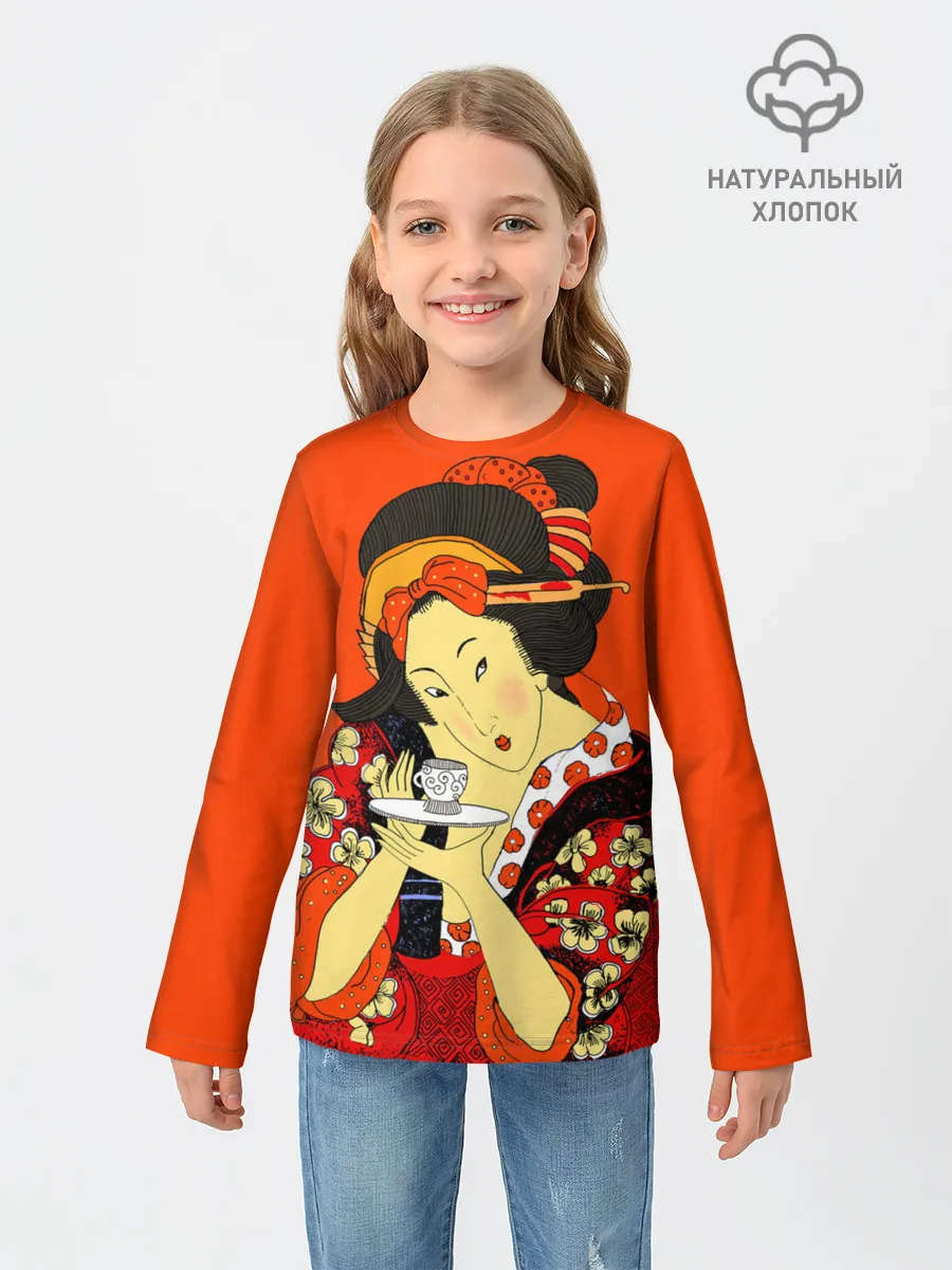 Детский лонгслив / Японка