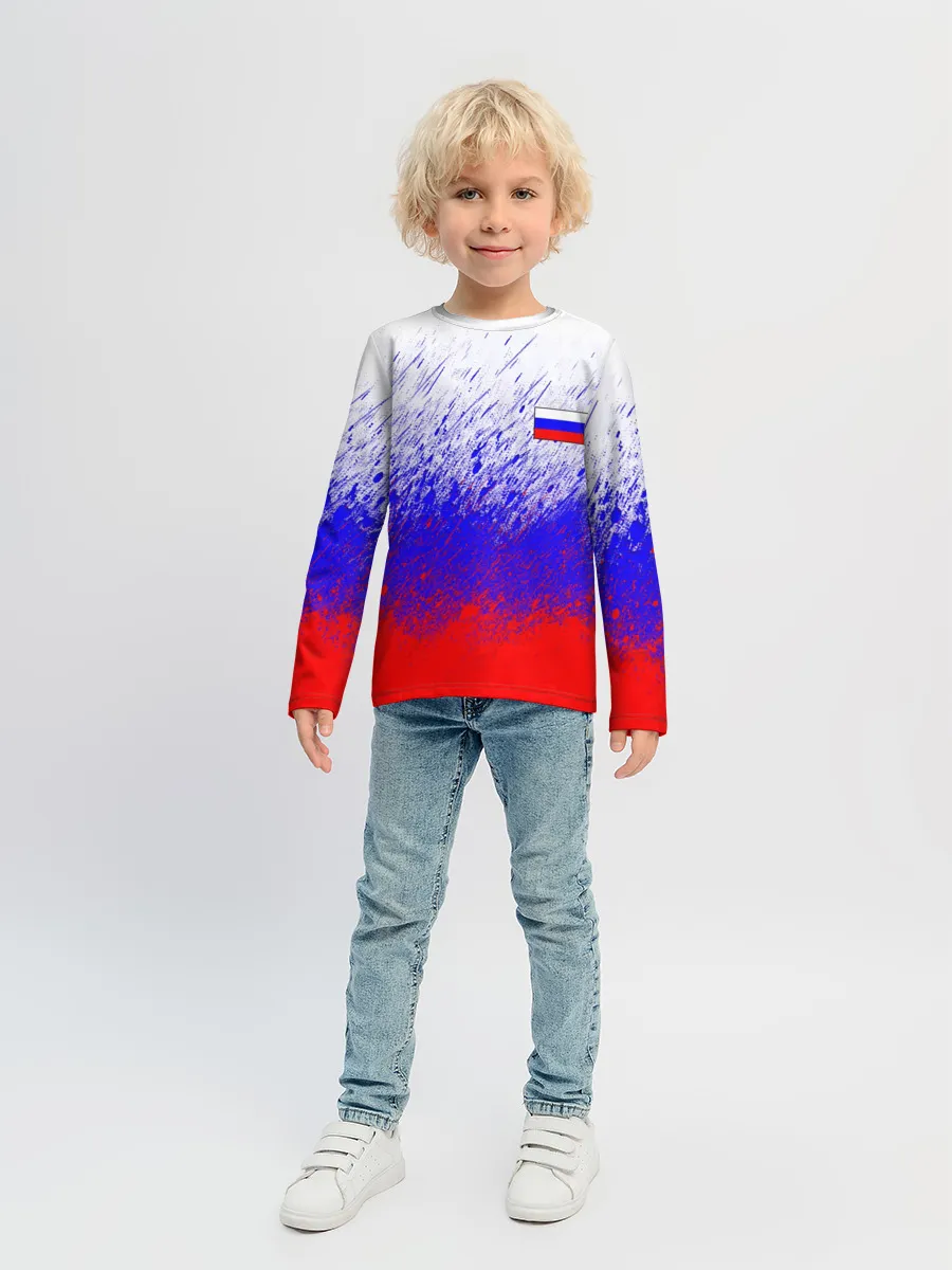 Детский лонгслив / Россия