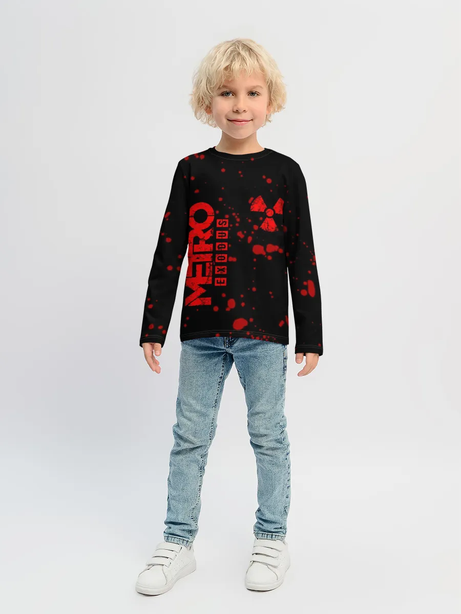 Детский лонгслив / METRO