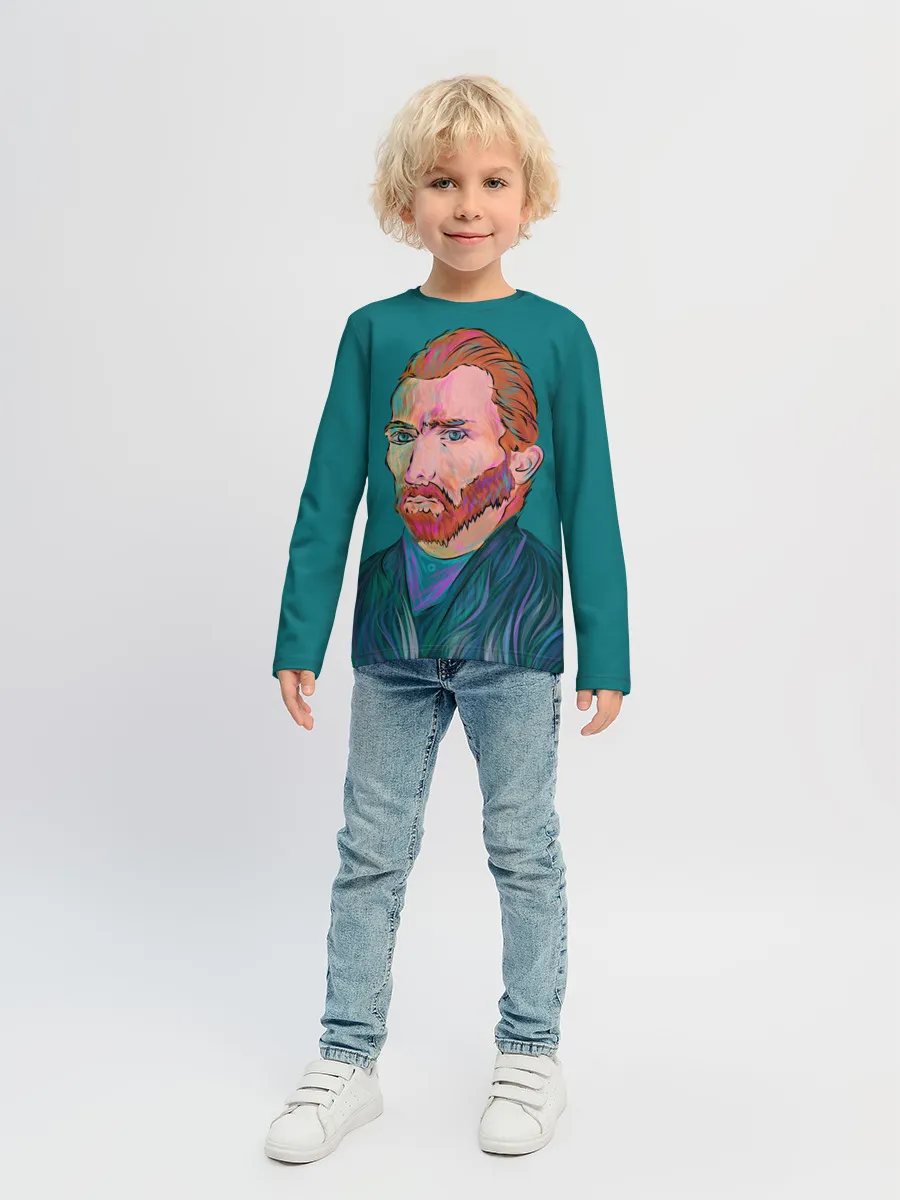 Детский лонгслив / Ван Гог