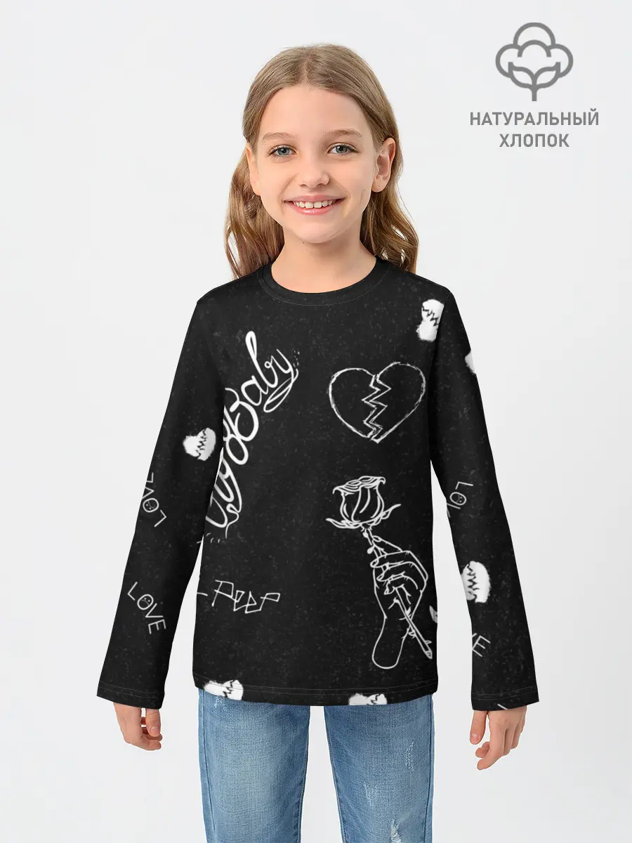 Детский лонгслив / LIl Peep