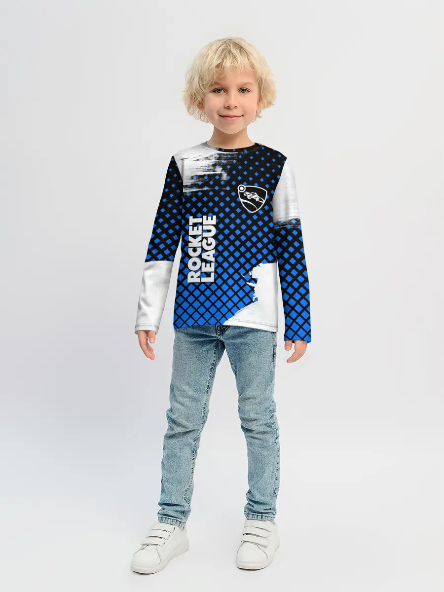 Детский лонгслив / ROCKET LEAGUE