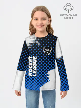 Детский лонгслив / ROCKET LEAGUE