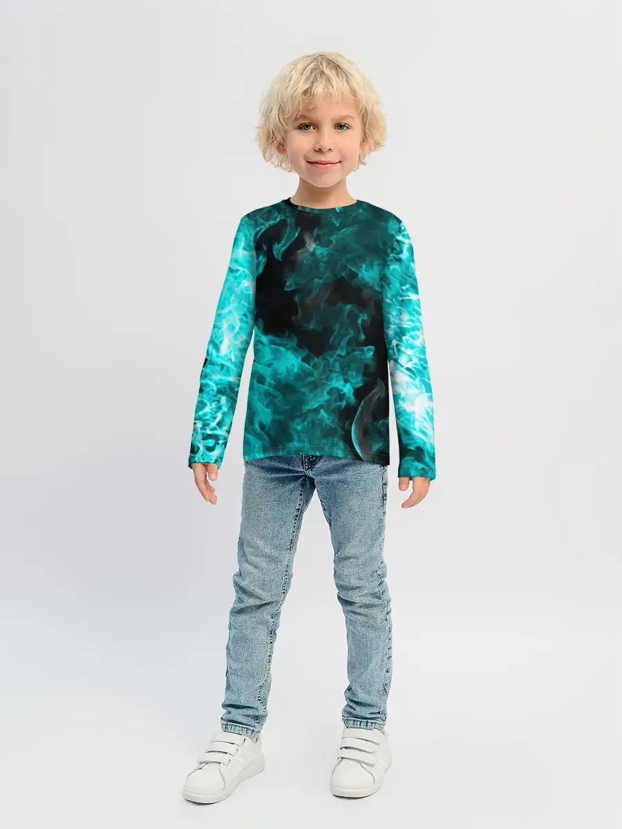 Детский лонгслив / ОГОНЬ