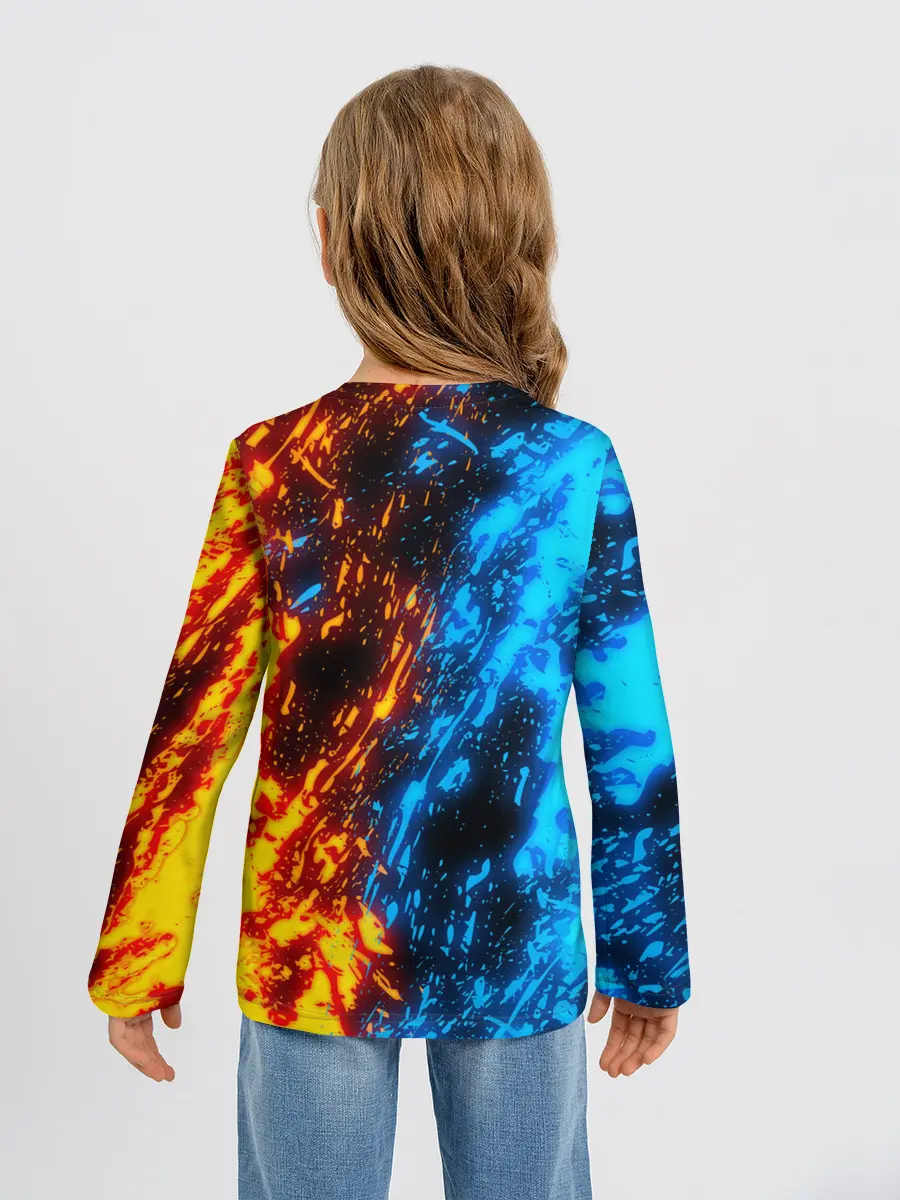 Детский лонгслив / БИТВА ОГНЕЙ