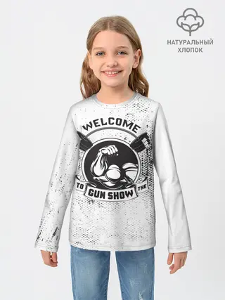 Детский лонгслив / Gun show