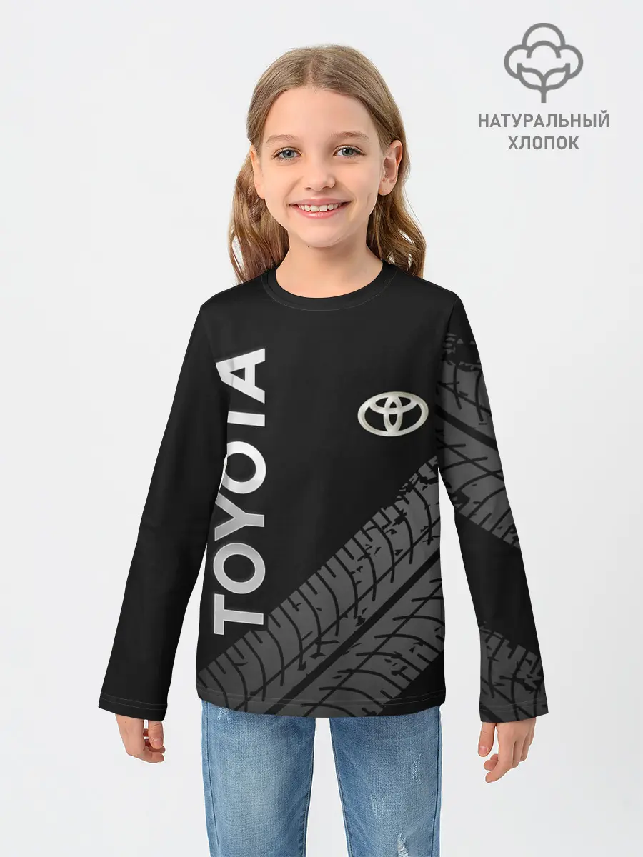 Детский лонгслив / Toyota