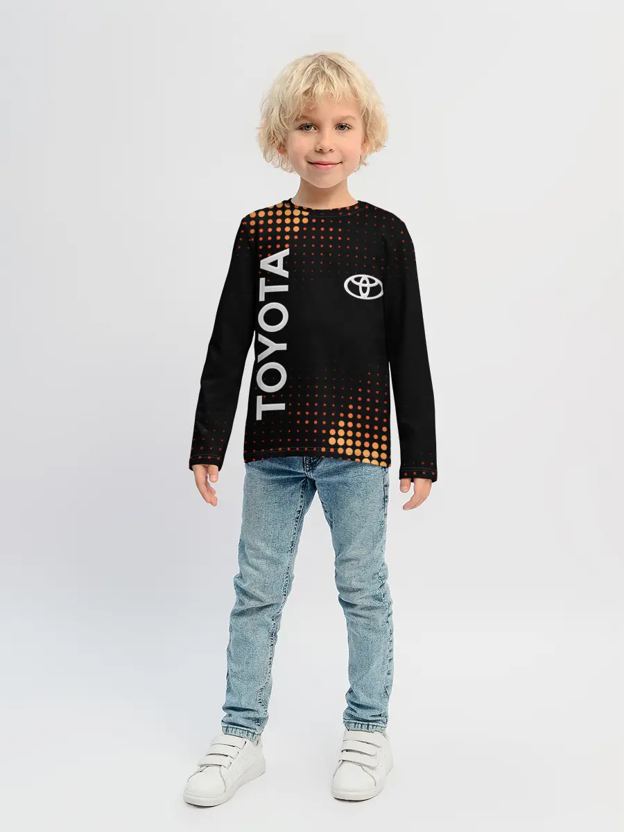 Детский лонгслив / Toyota