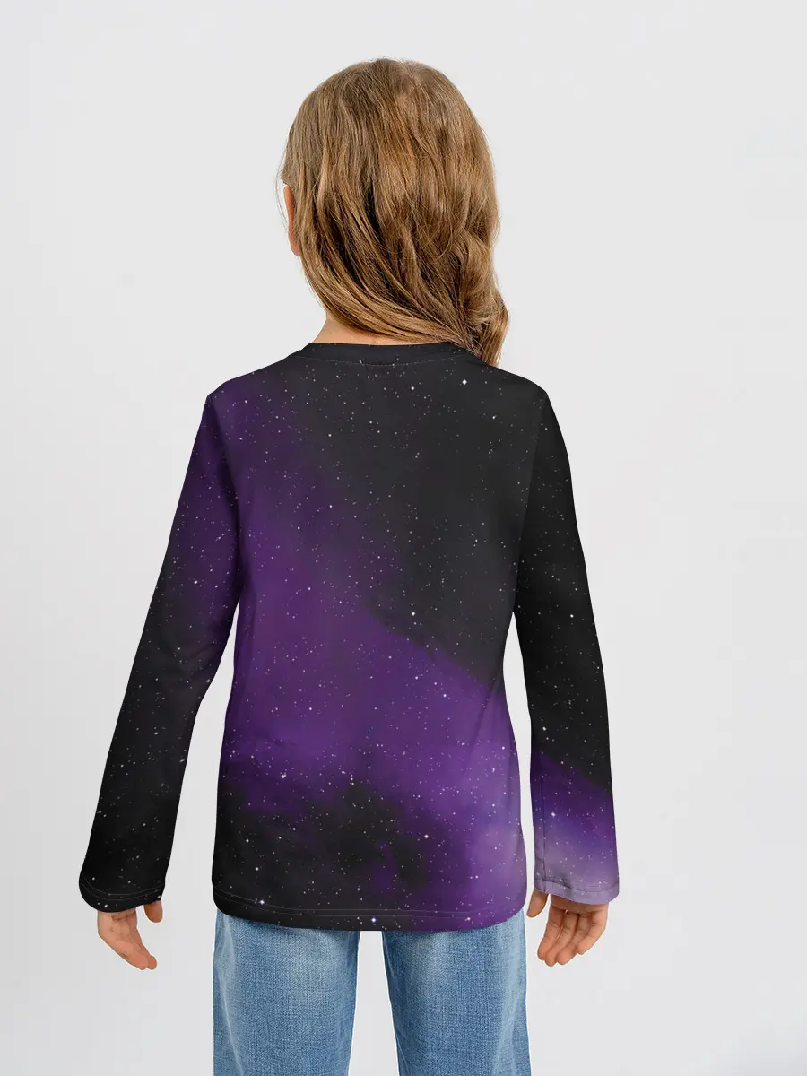Детский лонгслив / Space 69