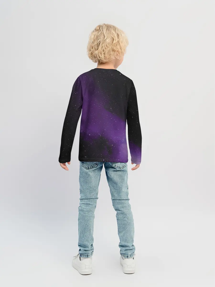 Детский лонгслив / Space 69
